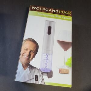 Wolfgang puck rechargeable wine opener